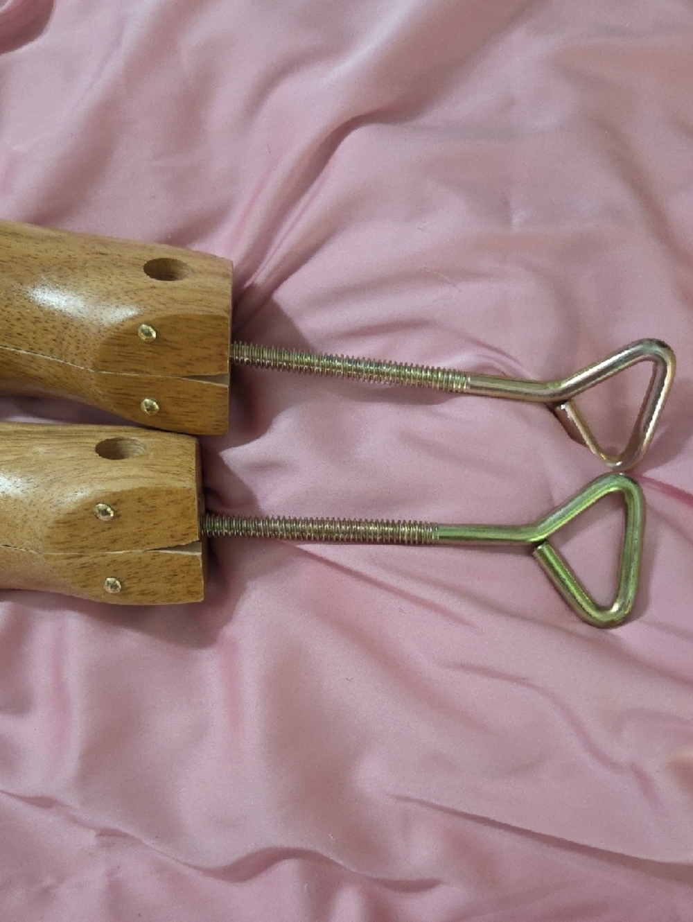 Wooden Shoe Trees for Women - Light Brown - Picture 2 of 4
